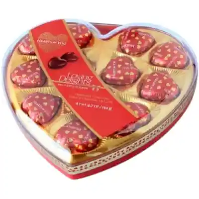Choc Corazón 132gr Hearts For You