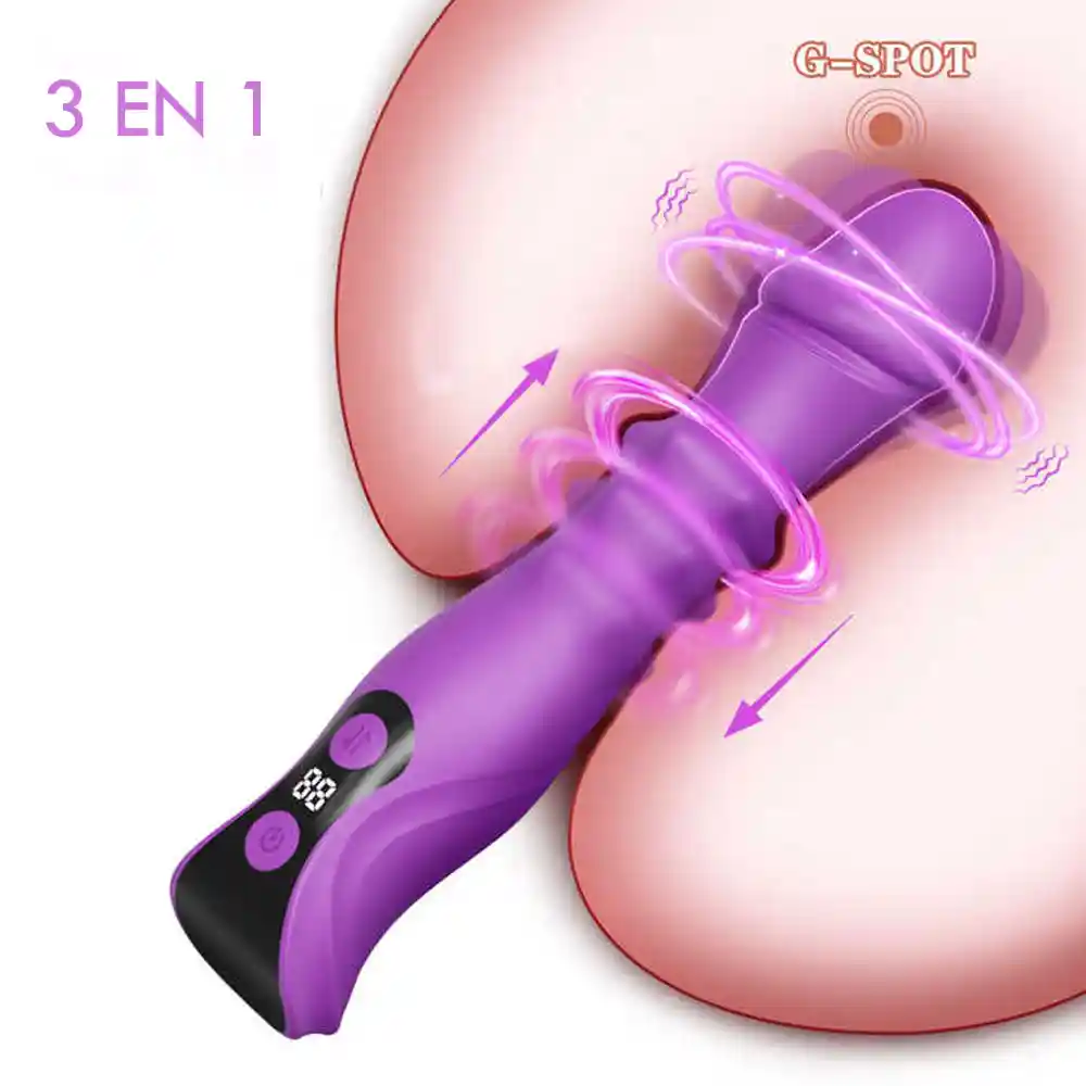 Vibrador Con Movimiento Amatista