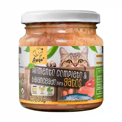 Ama Alimento Natural Para Gatos