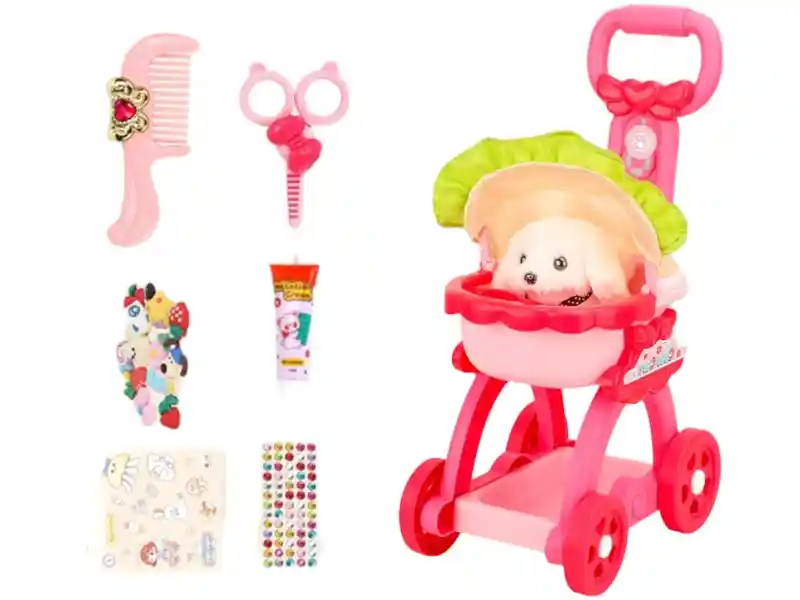 Coche Paseo Mascota Perro Peluche