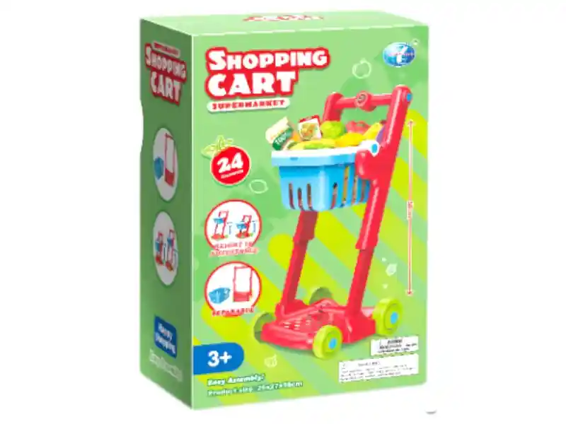 Canasto Carro De Supermercado