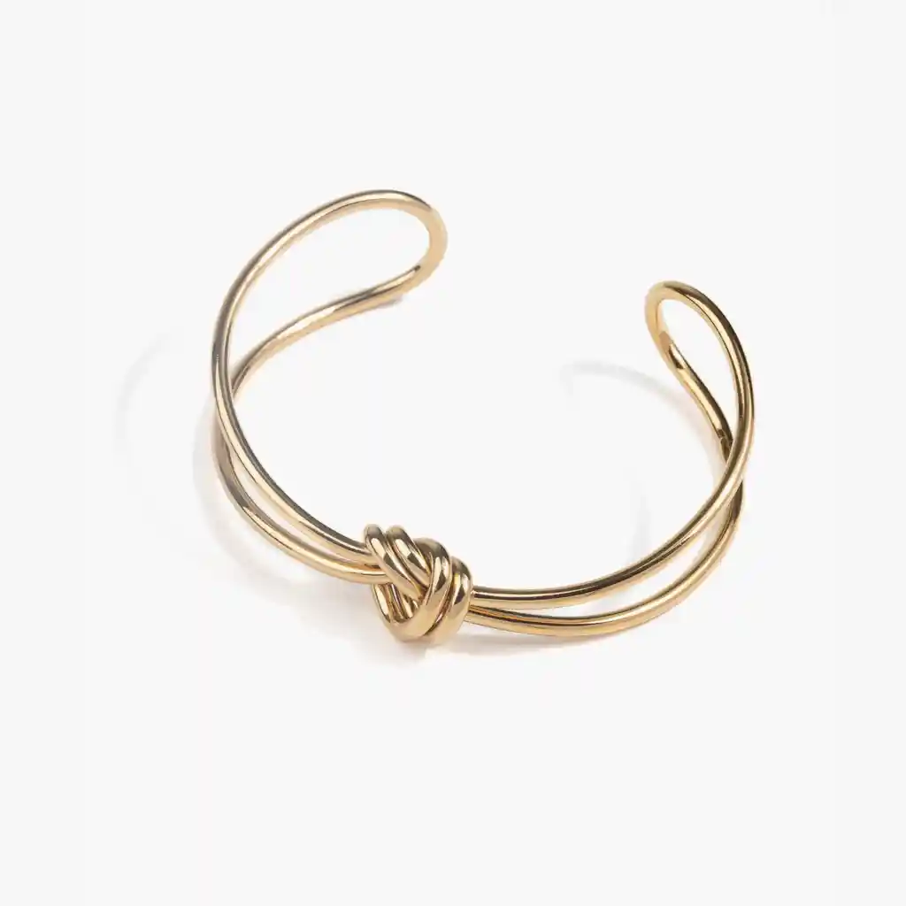 Esclava Mujer Nudo Dorado