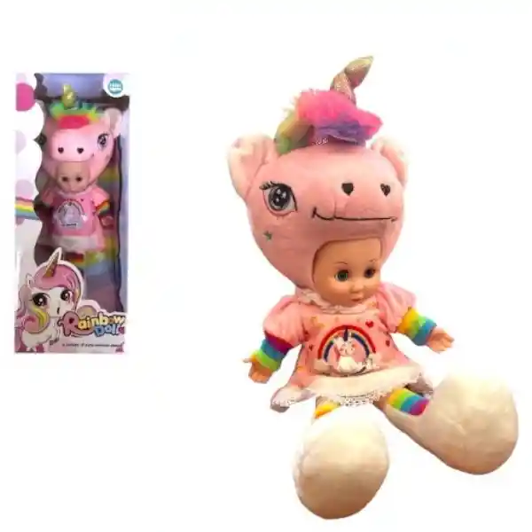 Muñeca Disfraz De Unicornio Cantante