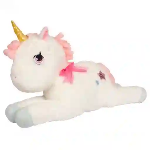 Peluche Unicornio Acostado 60x24cm