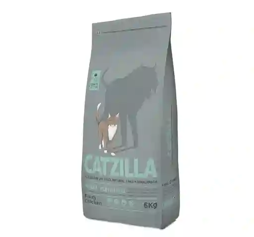 Catzilla Adulto Esterilizado Alimento Húmedo Para Gatos