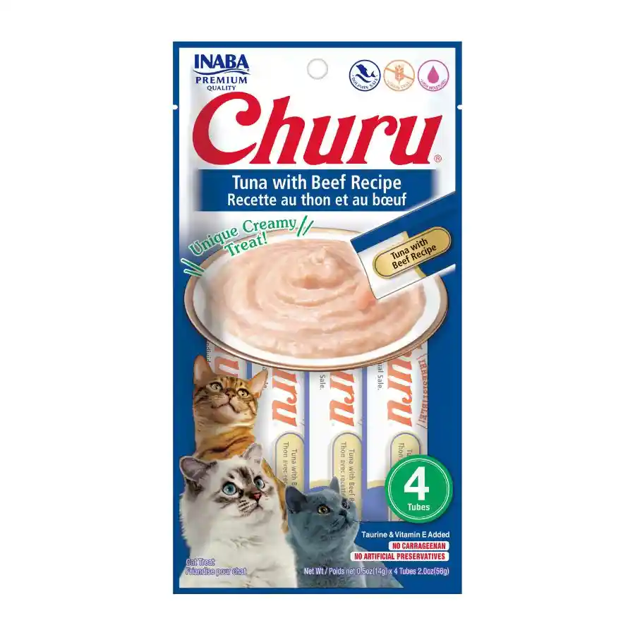 Churu Para Gato Sabor Atún/carne 56 Gr