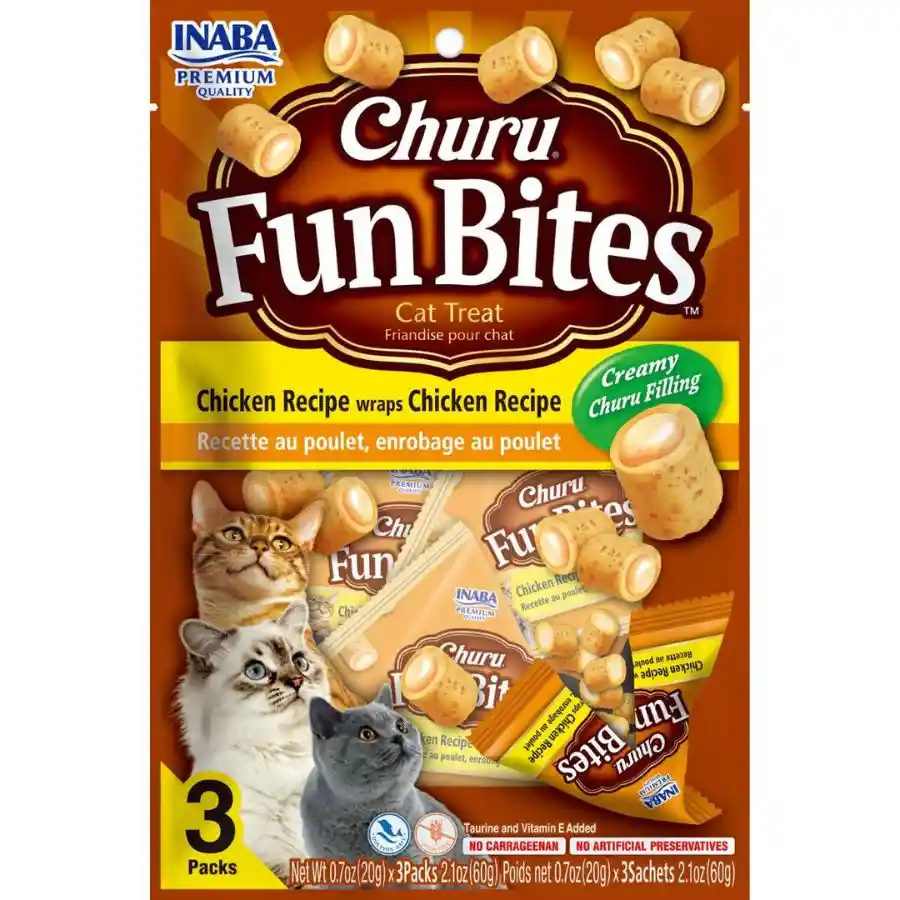 Churu Fun Bites Pollo Para Gato