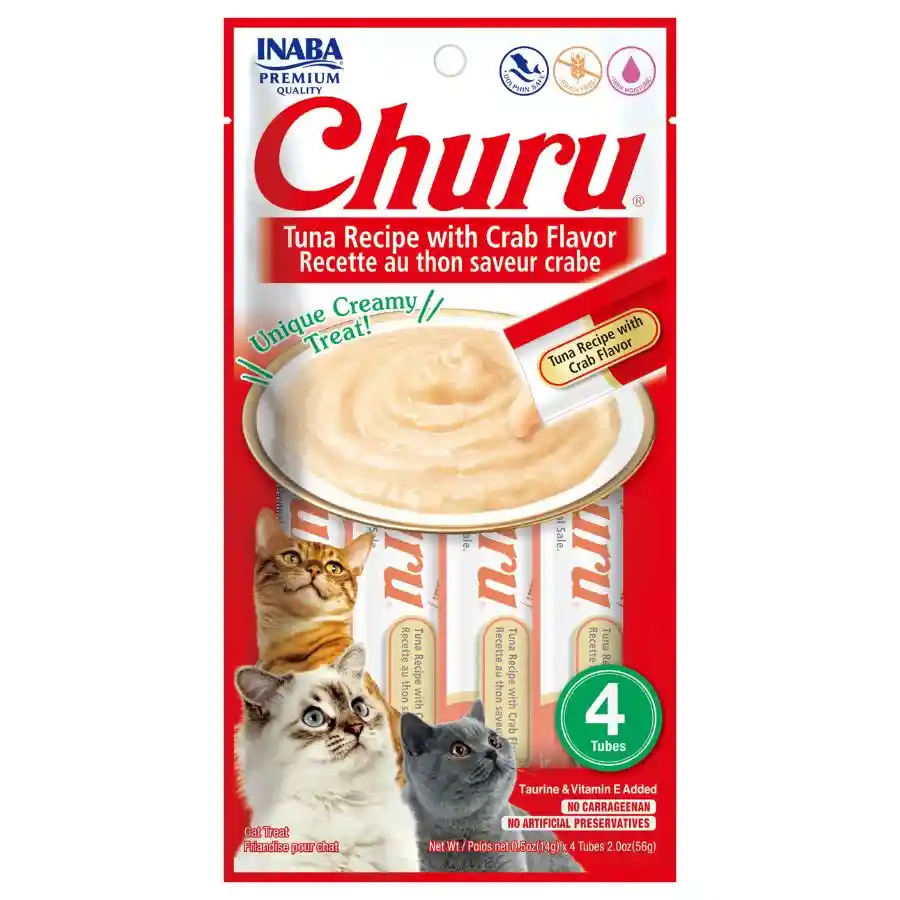 Churu Para Gatos Atún/cangrejo 190 Gr