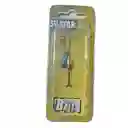 Spinner Silstar 3g 5cms #1 Bell Spring Azul, Dorado Y Rojo Sobre Escamado Plateado Reverso Plateado