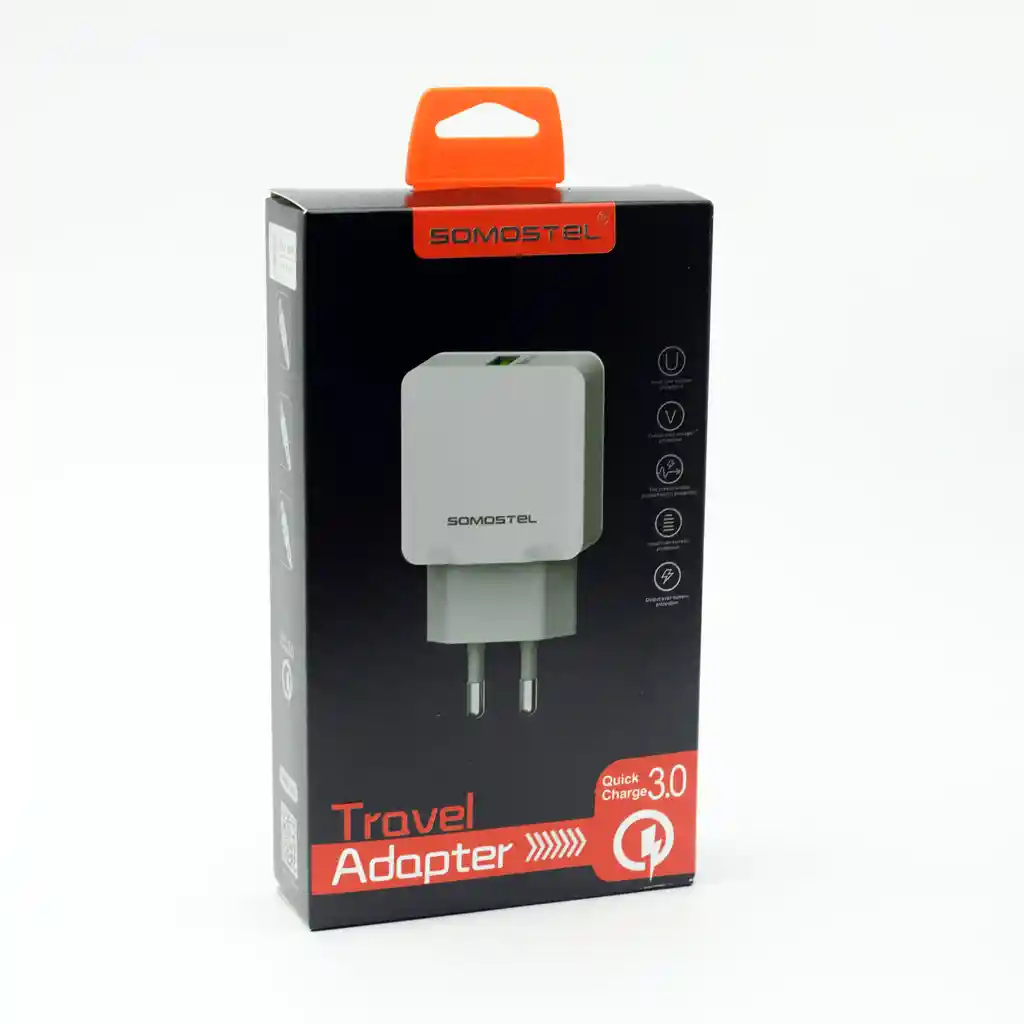 Cargador De Celular Somostel Con Cable Micro Usb Sms-a12