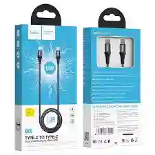 Cable Tipo-c A Tipo-c “x50 Exquisito” 100w Carga Sincronización De Datos