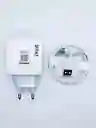 Cargador 2 Entradas 3.1a Tipo Usb Con 1 Cable