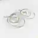 Aros Argollas De Plata