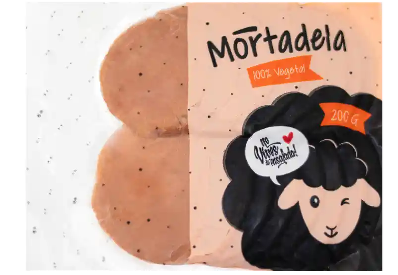 Mortadela Vegetal 200 Gr Marca No Vives De Ensalada