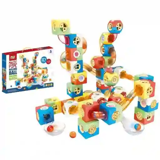 Magic Pipe Rolling Ball Con 267 Pcs