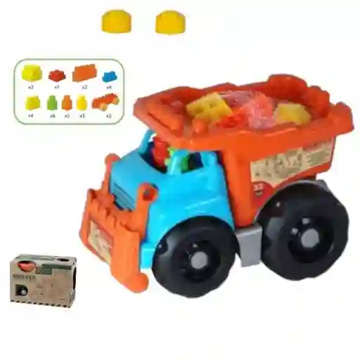 Mega Camion Tolva Con 32 Block