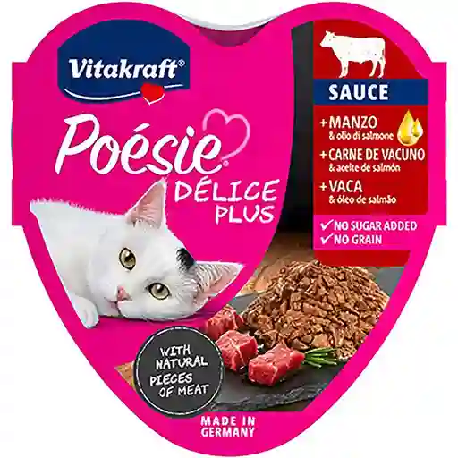 Vitakraft Poesie Carne De Vacuno 85 G
