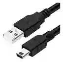 Cable Mini Usb V3 De 3 Metros Negro Boccini