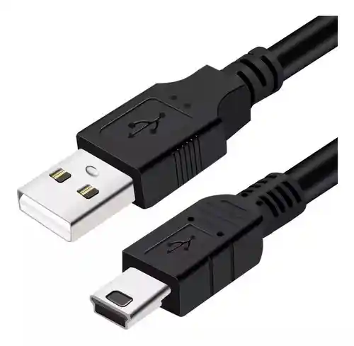 Cable Mini Usb V3 De 3 Metros Negro Boccini