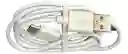 Cable De 1 Metro Para Tipo C Carga Rapida 2.1 Amp
