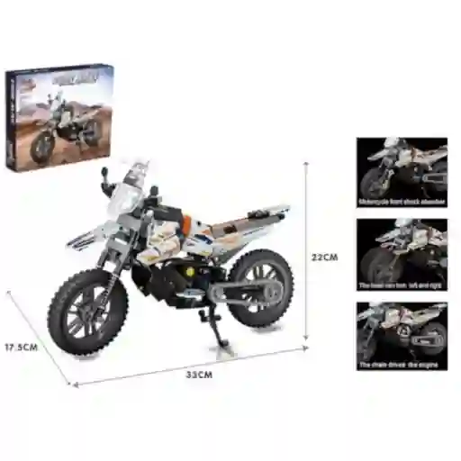 Block Motocicleta Ktm790, 434pcs