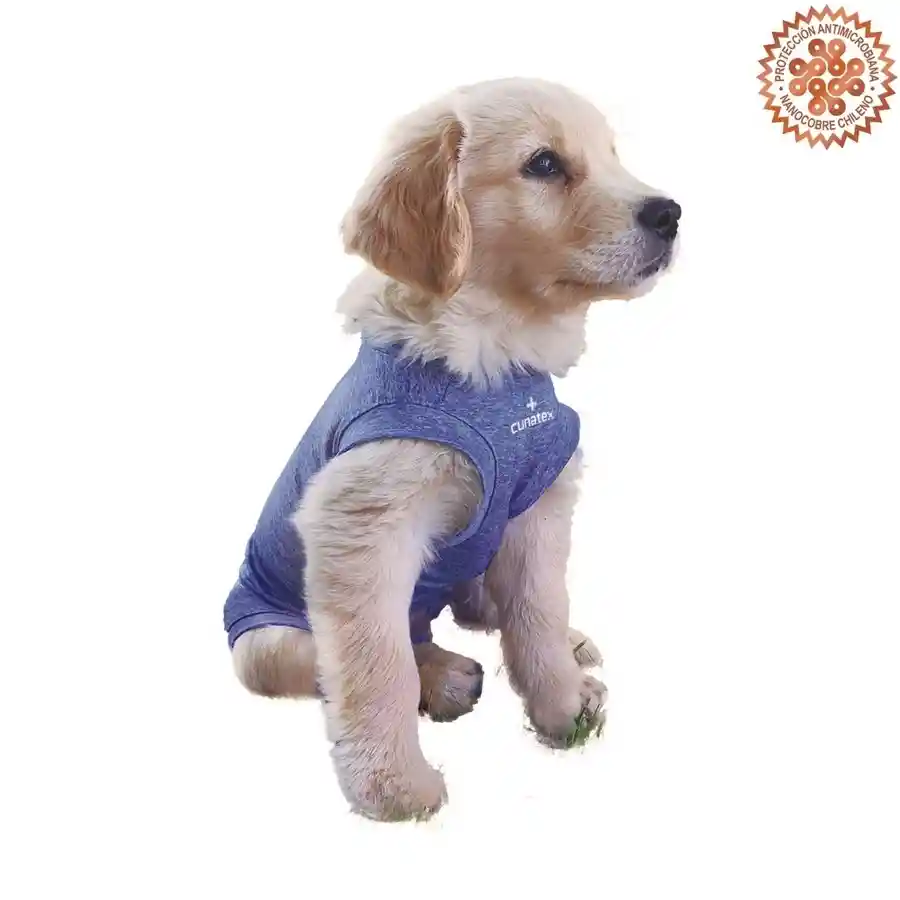 Body Azul Con Nanocobre Para Perros Talla 1