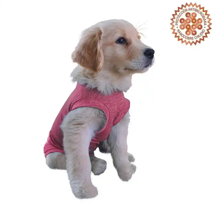 Body Rojo Con Nanocobre Para Perros Talla 2