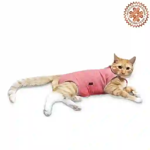 Body Rojo Con Nanocobre Para Gatos Talla 3