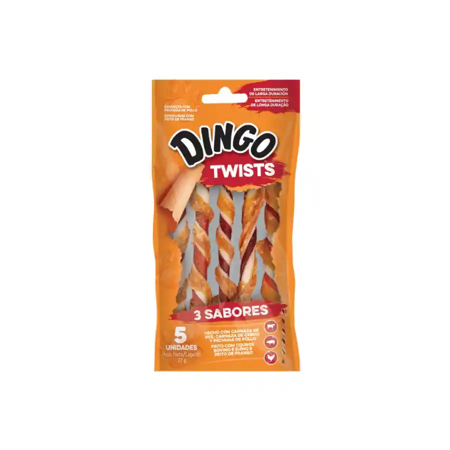 Dingo Triple Flavor Twist 5 Und 27 Gr