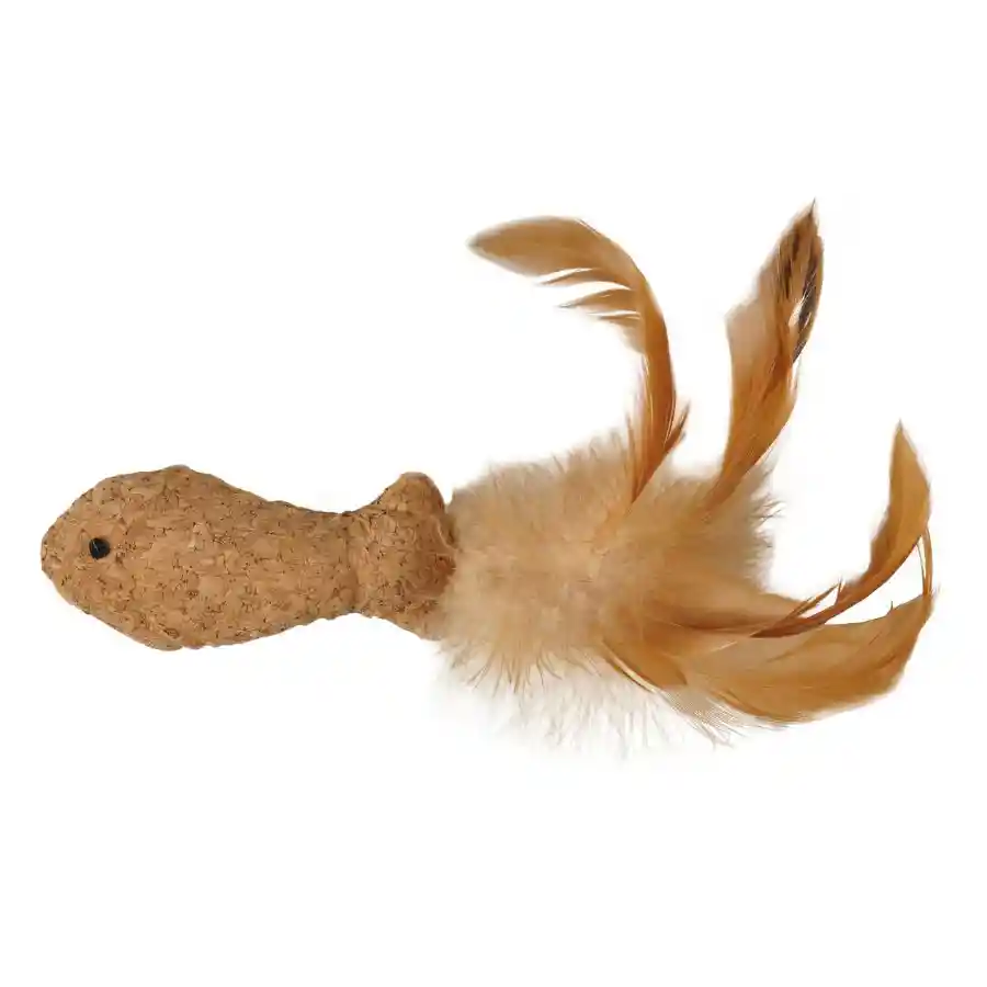 Flamingo Pez De Corcho Juguete Para Gatos