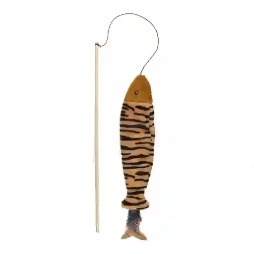 Flamingo Jungle Caña Con Pez Para Gatos