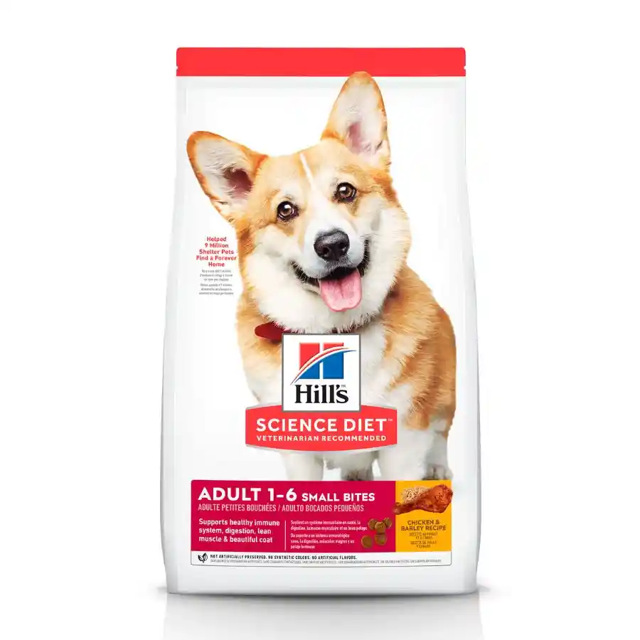 Hills Canine Science Diet Adult Small Bites Alimento Para Perro 2 Kg