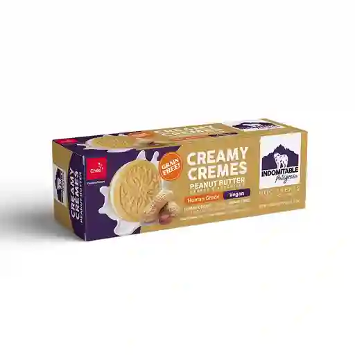 Galleta Para Perros Creamy Cremes Sabor Mantequilla De Maní 120 Gr