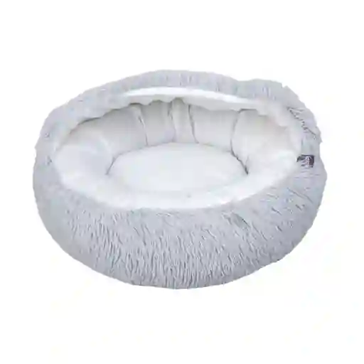 Leeby Cama Cueva Antiestrés Gris Para Gatos
