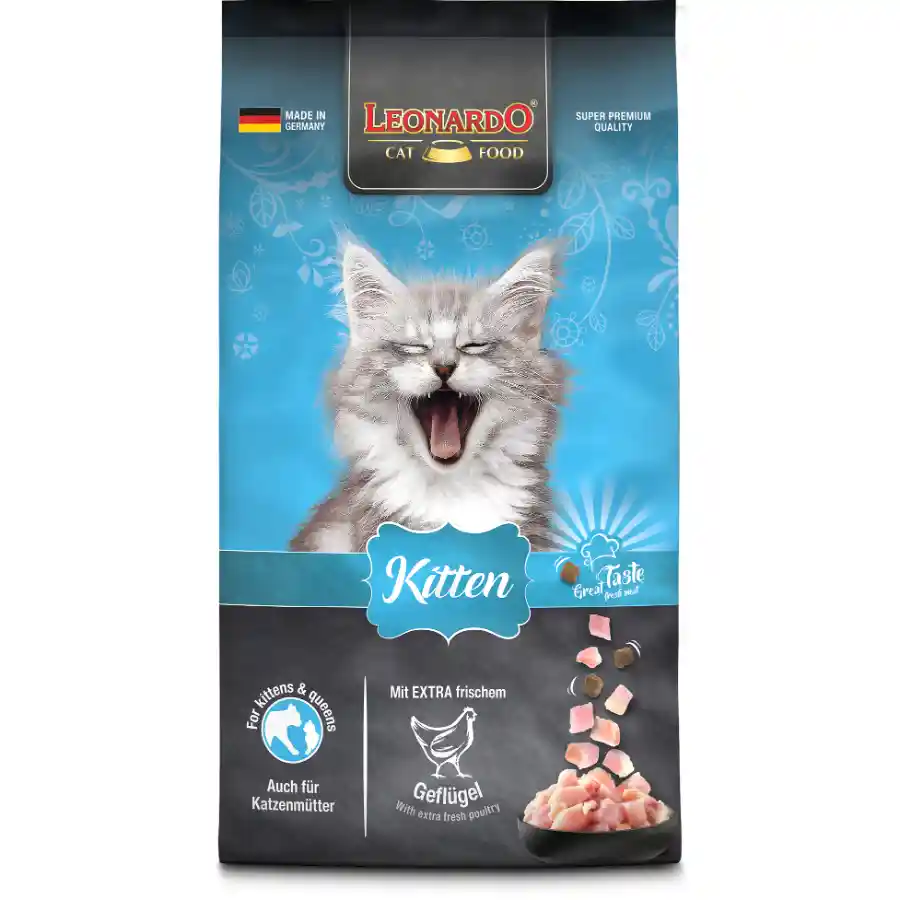 Leonardo Kitten Alimento Para Gato 1,8 Kg