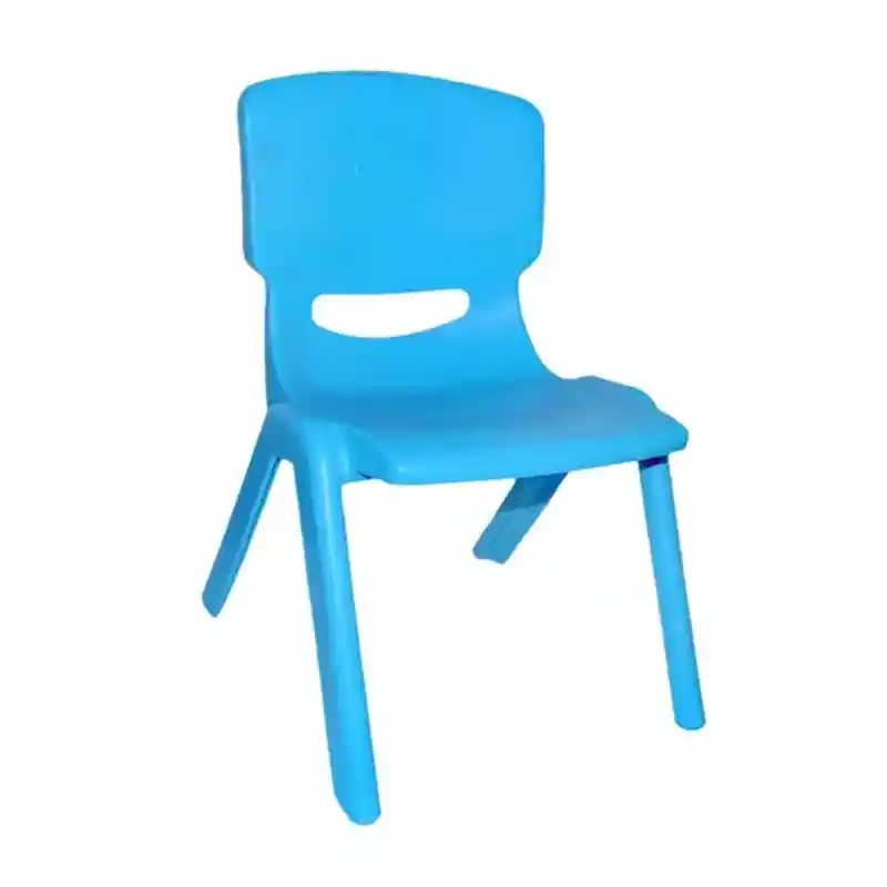 Silla De Plastico Infantil Piso Asiento Resistente Para Niño (celeste)