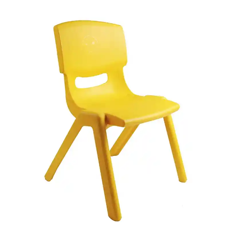 Silla De Plastico Infantil Piso Asiento Resistente Para Niño (amarillo)