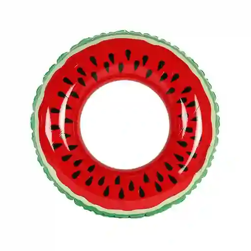 Flotador Inflable Circular Salvavida Natacion Piscina Playa (sandia)
