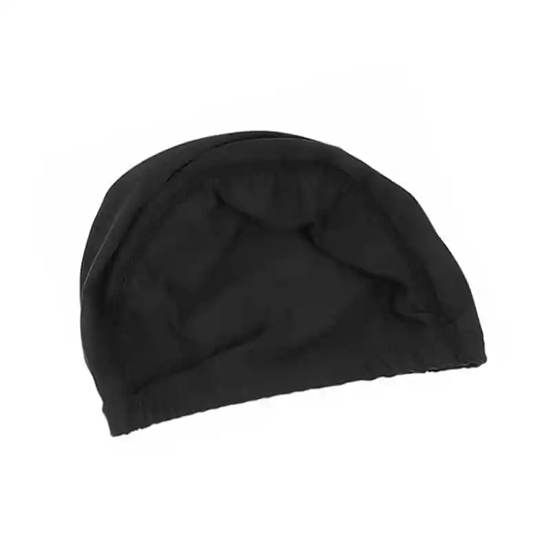 Gorro De Natacion Unisex Licra Piscina Baño Para Adulto Niño (negro)