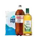 Alto 1l+coca Light 3l + Hielo