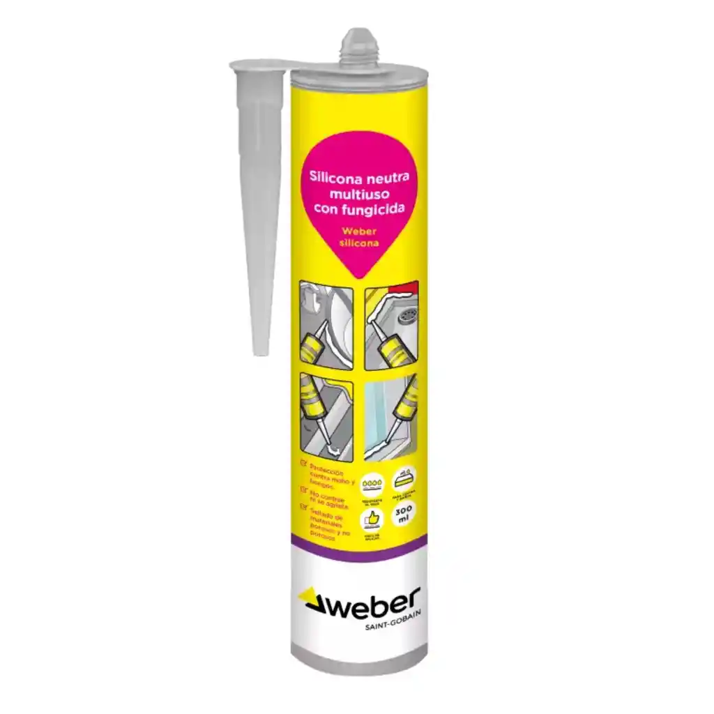 Silicona Neutra Multiusos Blanca