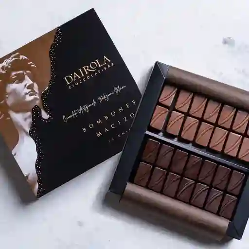 Caja 28 Bombones Macizos