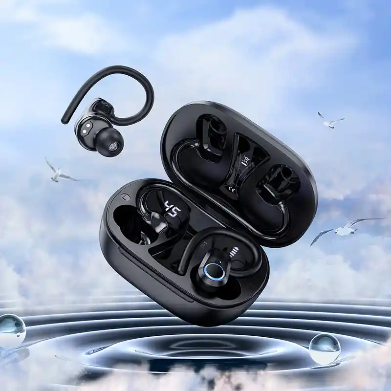 Audifonos Inalambricos Bluetooth Tws In Ear 7hr Hoco Eq8 Negro