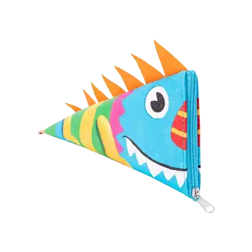 Estuche Escolar Diseño Monstruo ¡a Clases Con Estilo!