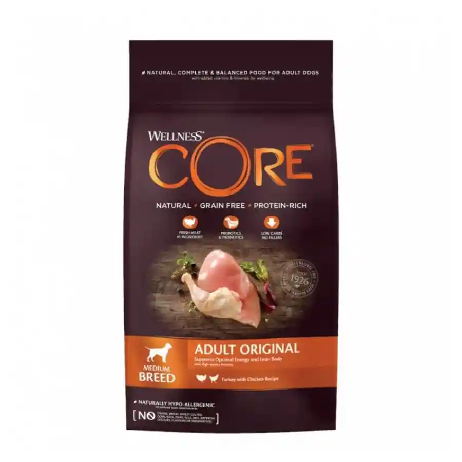 Wellness Core Dog Original Alimento Para Perro 1.5 Kg