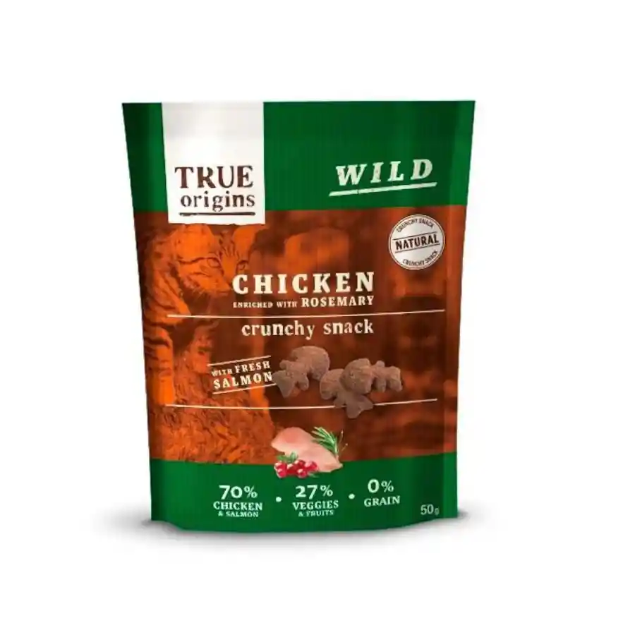 True Origins Wild Cat Crunchy Pollo