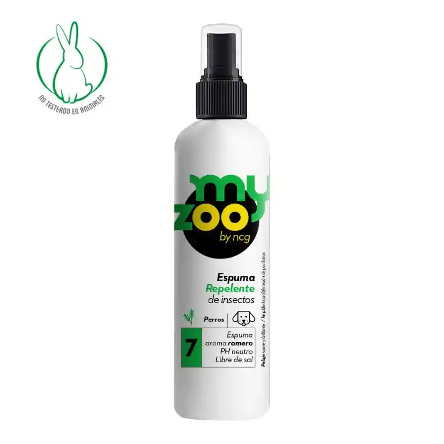 Espuma Repelente De Insectos Para Perros