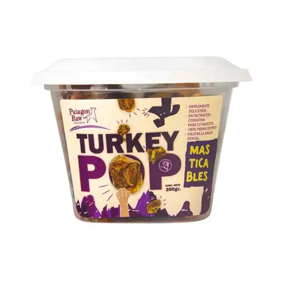 Pop Masticable Perro 100% Pavo 200gr