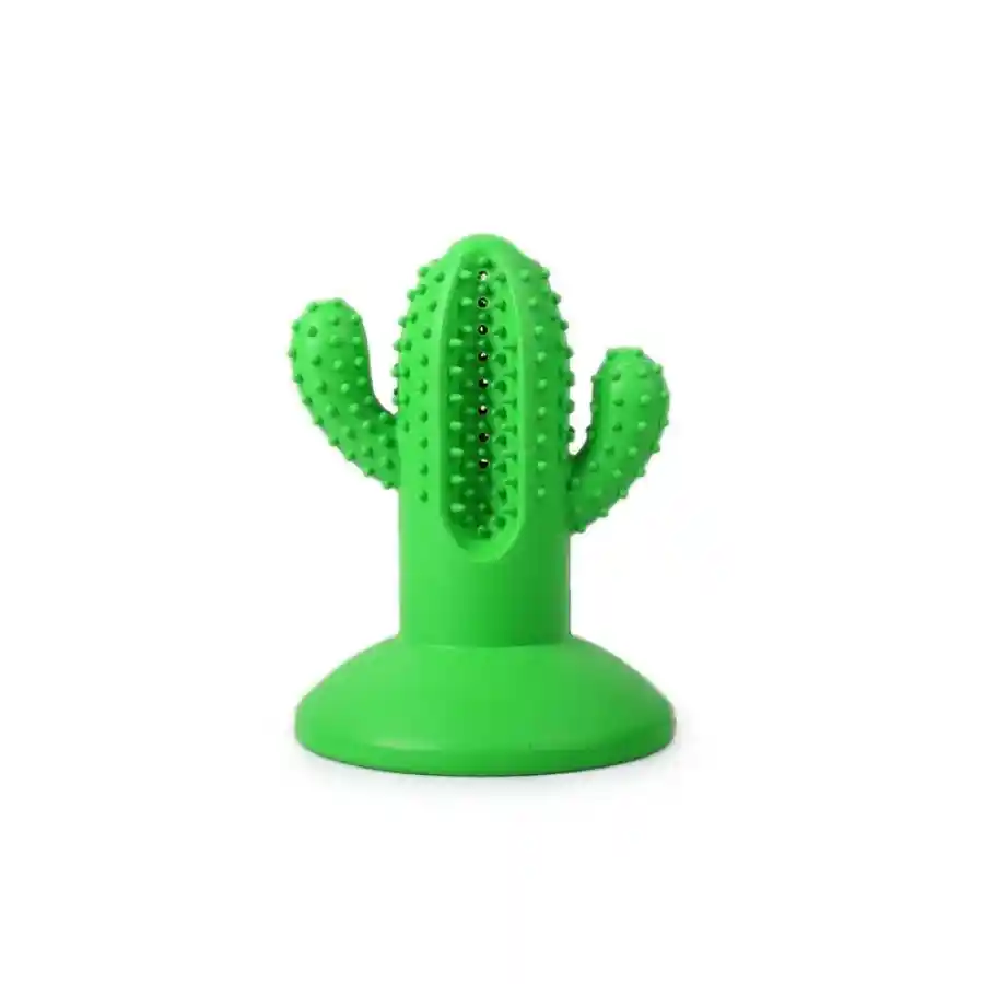 Cactus De Goma Mordedor Para Perros Talla S