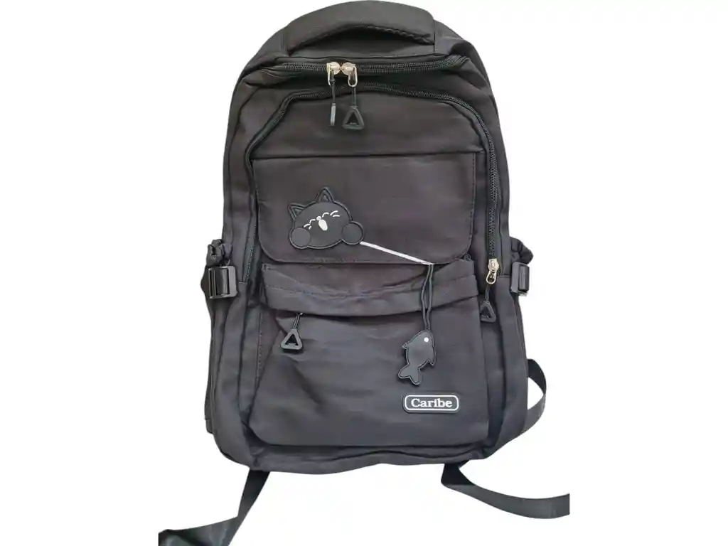 Mochila Escolar Ligera Bolso Infantil Comoda Divertido Gato